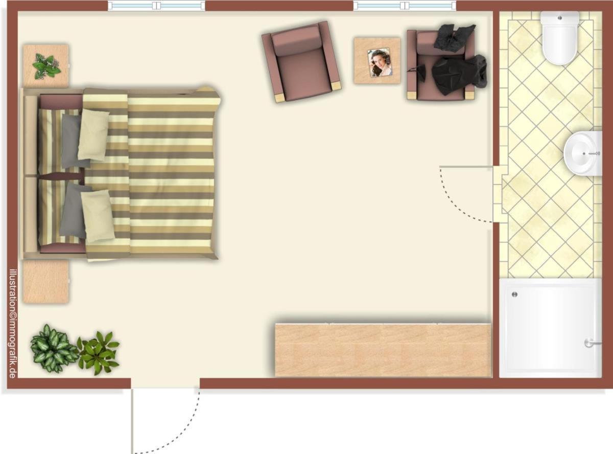 Doppelzimmer Bar, Direkt Am Alten Strom Ferienhaus *